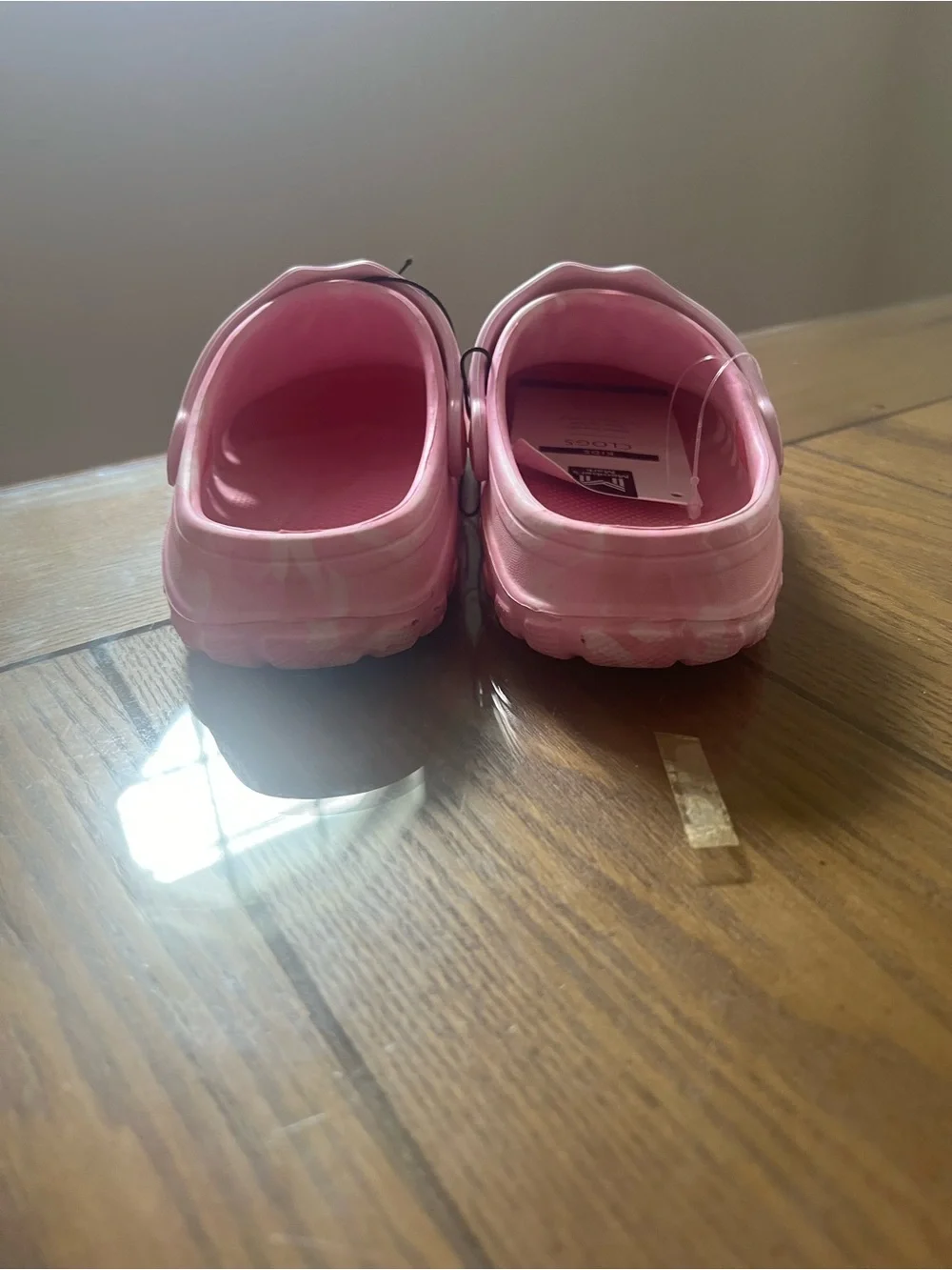 Toddler Girls UNICORN CLOG SHOES Water Friendly Size 12 Pink Back Strap Kids